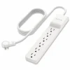 Belkin 6 Outlet Home and Office Power Strip Surge Protector with 4ft Power Cord - 720 Joules - 1875 Watts