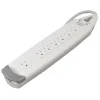 Belkin 7 Outlet Power Strip Surge Protector with 12ft Power Cord - 1060 Joules - White
