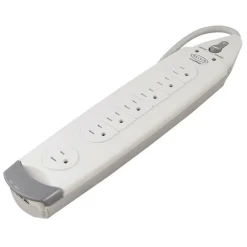Belkin 7 Outlet Power Strip Surge Protector with 12ft Power Cord - 1060 Joules - White