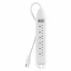 Belkin 6-Outlets Power Strip - 4ft input cord