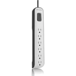 Belkin 6 Outlet Surge Protector with 4ft Power Cord - 630 Joules