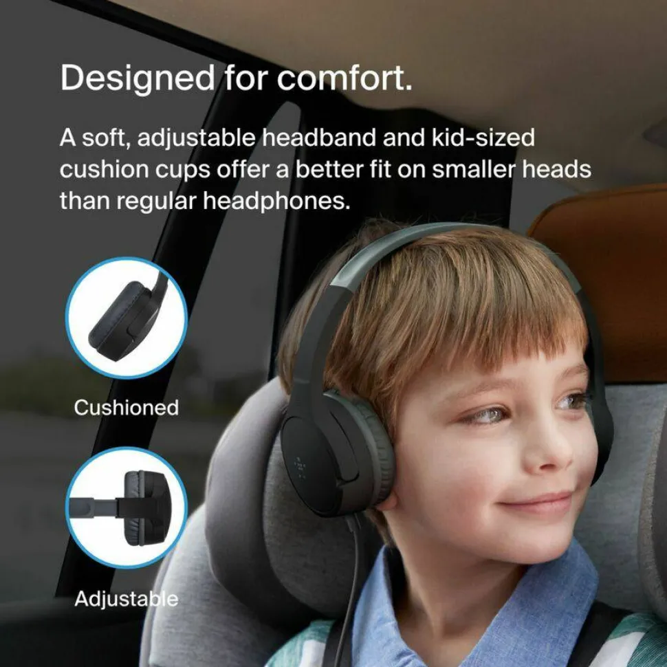 Belkin SOUNDFORM Mini Wired On-Ear Headphone for Kids