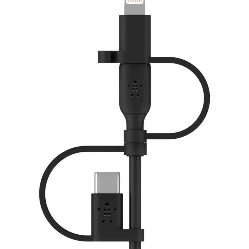 Belkin Universal Cable 15W (USB-A cable with USB-C, Micro-USB and Lightning connectors)