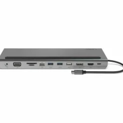 Belkin Univsersal USB-C 11-in-1 Multiport Dock - Laptop Docking station - USB-C - VGA, HDMI, DP - GigE