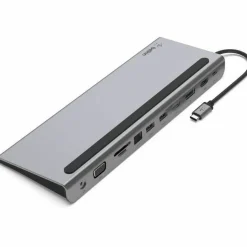 Belkin Univsersal USB-C 11-in-1 Multiport Dock - Laptop Docking station - USB-C - VGA, HDMI, DP - GigE