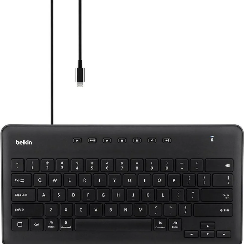 Belkin Wired Keyboard for iPad with Lightning Connector - Designed for Classroom Use - MFI Certified