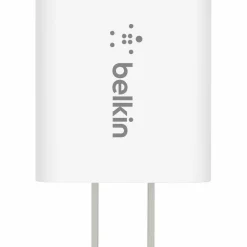 Belkin 20W Portable USB-C Wall Charger - 1xUSB-C (20W) - Fast Charge - Power Adapter - White