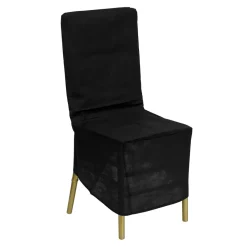 Bella Black Fabric Chiavari Chair Storage Cover