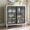 Bennett 32" Wide Rectangular Accent Cabinet in White