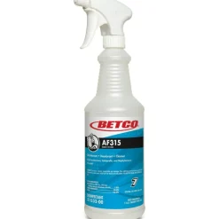 Betco AF315 Disinfectant Cleaner, Citrus Floral Scent, 1 gal Bottle, 4/Carton