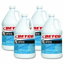 Betco AF315 Disinfectant Cleaner, Citrus Floral Scent, 1 gal Bottle, 4/Carton