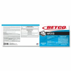 Betco AF315 Disinfectant Cleaner, Citrus Floral Scent, 1 gal Bottle, 4/Carton