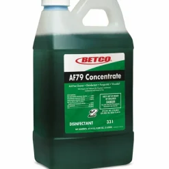Betco AF79 Fastdraw Acid-Free Disinfectant Restroom Cleaner Concentrate Disinfectant, 67.6 Oz Bottle, Case Of 4