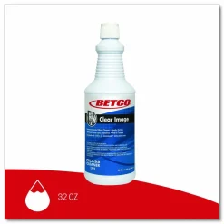 Betco Clear Image RTU Glass Cleaner, 32 Oz Bottle, Case Of 12