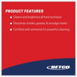 Betco Corporation Deep Blue Concentrate, 67.63 Oz Bottle, Case Of 4