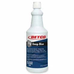 Betco Deep Blue Glass and Surface Cleaner, 32 oz Bottle, 12/Carton