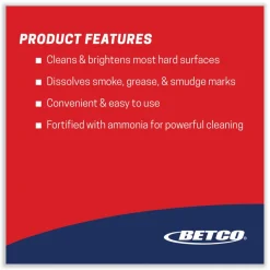 Betco Deep Blue Glass & Surface Cleaner