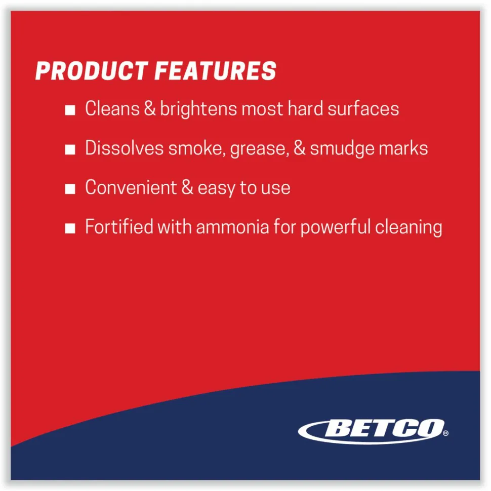 Betco Deep Blue Glass & Surface Cleaner
