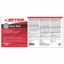 Betco Easy Task Floor Finish, 32 oz Bottle, 12/Carton