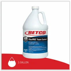 Betco FiberPRO Foam Control, 128 Oz Bottle, Case Of 4