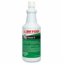 Betco Forest 5 Foaming Cleaner, Mint Scent, 32 oz Bottle, 12/Carton