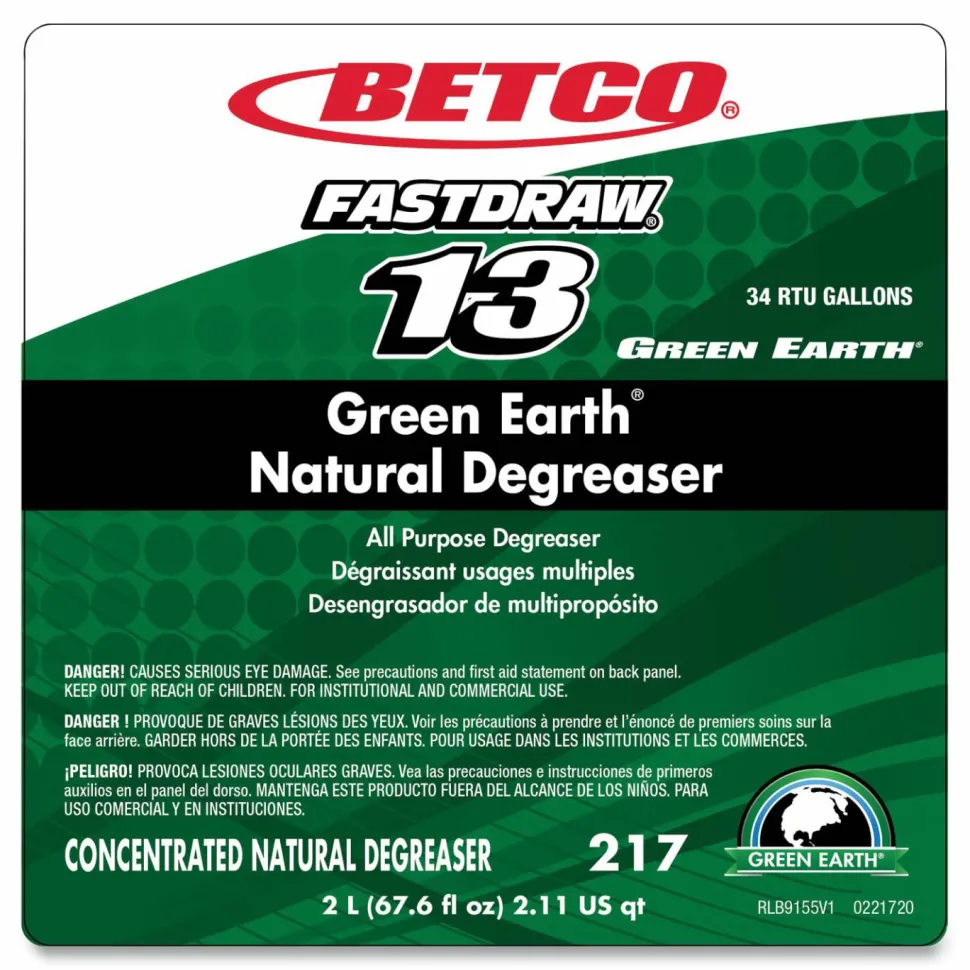 Betco Green Earth FastDraw 13 Natural Degreaser