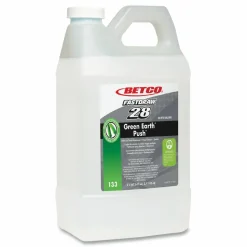 Betco Green Earth Push Drain Maintainer, Floor Cleaner And Carpet Spotter, 67.6 Oz Bottle, Case Of 4