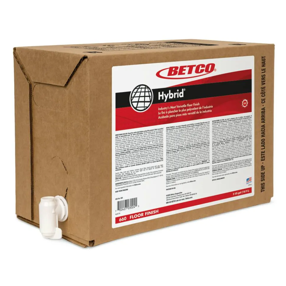 Betco Hybrid Floor Finish, 5.8 Gallon Container