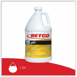 Betco pH7 Floor Cleaner Concentrate, 128 Oz Bottle, Case Of 4