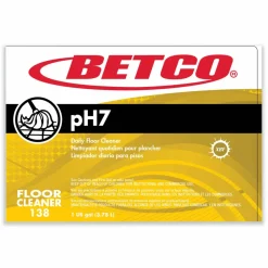 Betco pH7 Floor Cleaner Concentrate, 128 Oz Bottle, Case Of 4