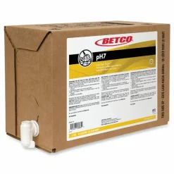 Betco pH7 Floor Cleaner, Lemon Scent, 5 gal Bag-in-Box