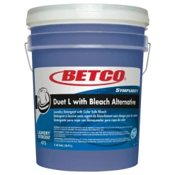Betco Symplicity Duet L Detergent With Bleach Alternative, 5 Gallon Container