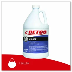 Betco Unlock Floor Stripper, 128 Oz Bottle, Case Of 4