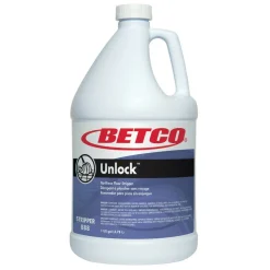 Betco Unlock Floor Stripper, 128 Oz Bottle, Case Of 4