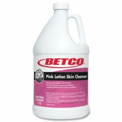 Betco Winning Hands Pink Lotion Skin Cleanser, 1 Gallon, Case Of 4