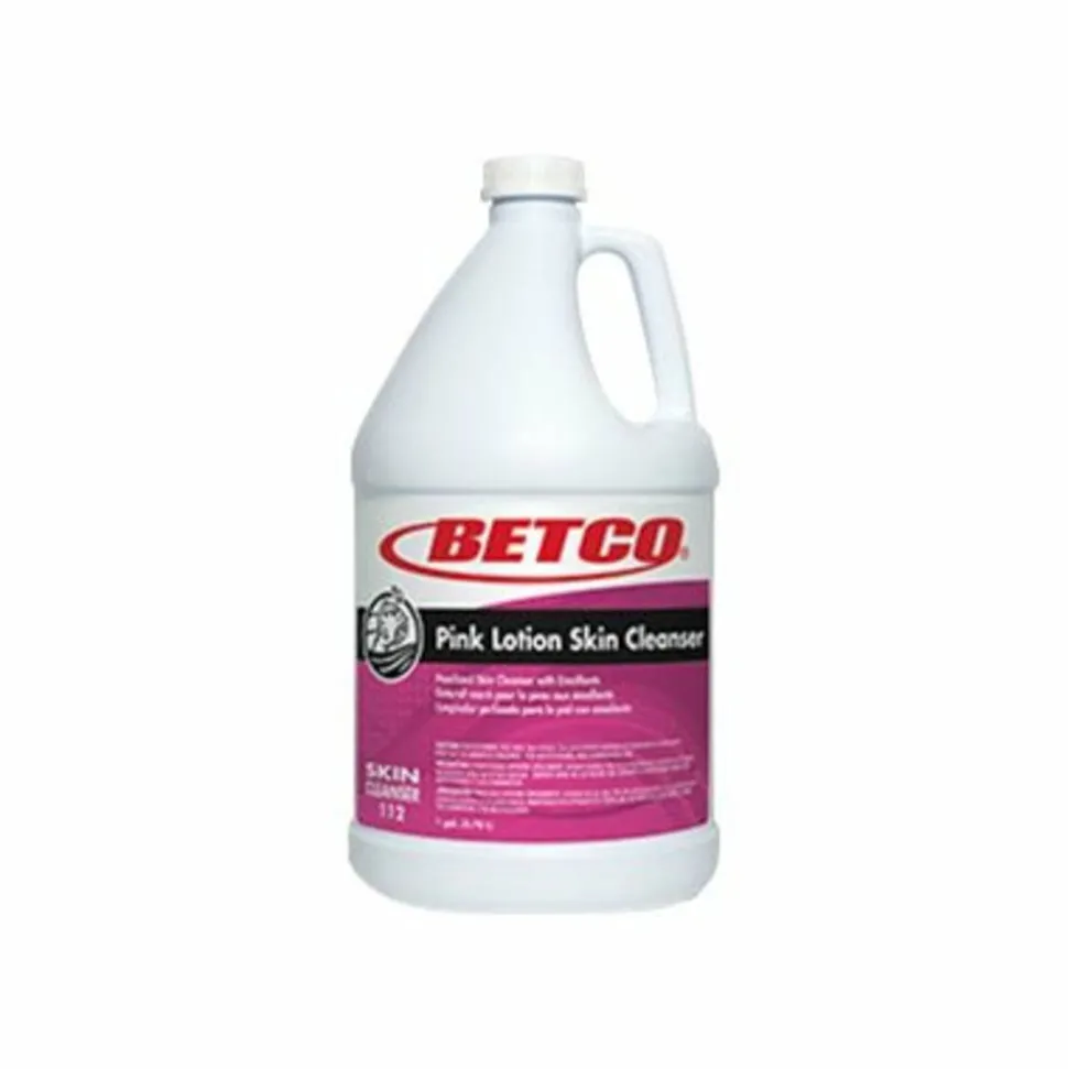 Betco Winning Hands Pink Lotion Skin Cleanser, 1 Gallon, Case Of 4