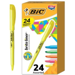 BIC Brite Liner Highlighter, Assorted