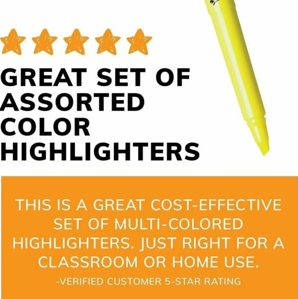 BIC Brite Liner Highlighter, Assorted