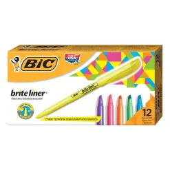 BIC Brite Liner Highlighter, Assorted