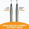 BIC Round Stic Xtra Life Ballpoint Pens, Medium Point, 1.0 mm, Translucent Barrel, Blue Ink, Pack Of 36 Pens