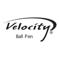 BIC Velocity Retractable Ballpoint Pens, Medium Point, 1.0 mm, Assorted Barrels, Black Ink, Pack Of 12