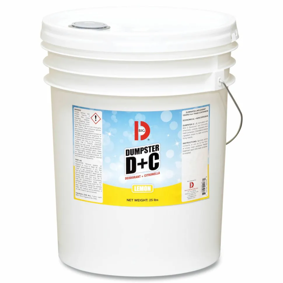 Big D Industries Dumpster D Plus C, 25 lbs Bucket
