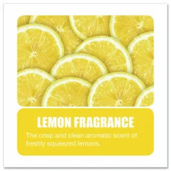 Big D Industries D-Vour Absorbent Powder, Lemon, 16 oz Canister, 6/Carton