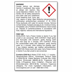 Big D Industries Enzym D Digester Liquid Deodorant, Lemon, 32 oz Bottle, 12/Carton