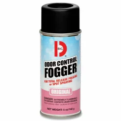 Big D Industries Odor Control Fogger, Original Scent, 5 oz Aerosol Spray, 12/Carton