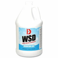 Big D Industries Water-Soluble Deodorant, Mountain Air, 1 gal Bottle, 4/Carton