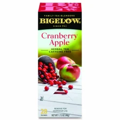 Bigelow Cranberry Apple Herbal Tea, 28/Box