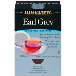 Bigelow Earl Grey Black Tea Pods, 1.90 oz, 18/Box