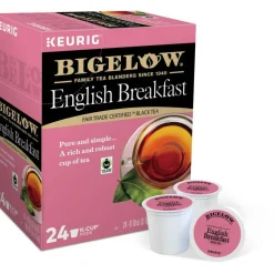 Bigelow English Breakfast Tea Single-Serve K-Cups, Box Of 24