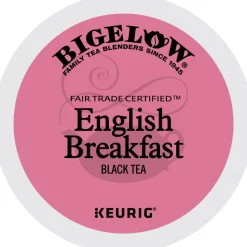 Bigelow English Breakfast Tea Single-Serve K-Cups, Box Of 24